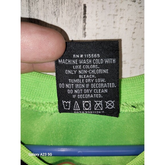 Tmnt Teenage Mutant Ninja Turtles Football Jersey #84 Large Nickelodeon - Picture 6 of 7